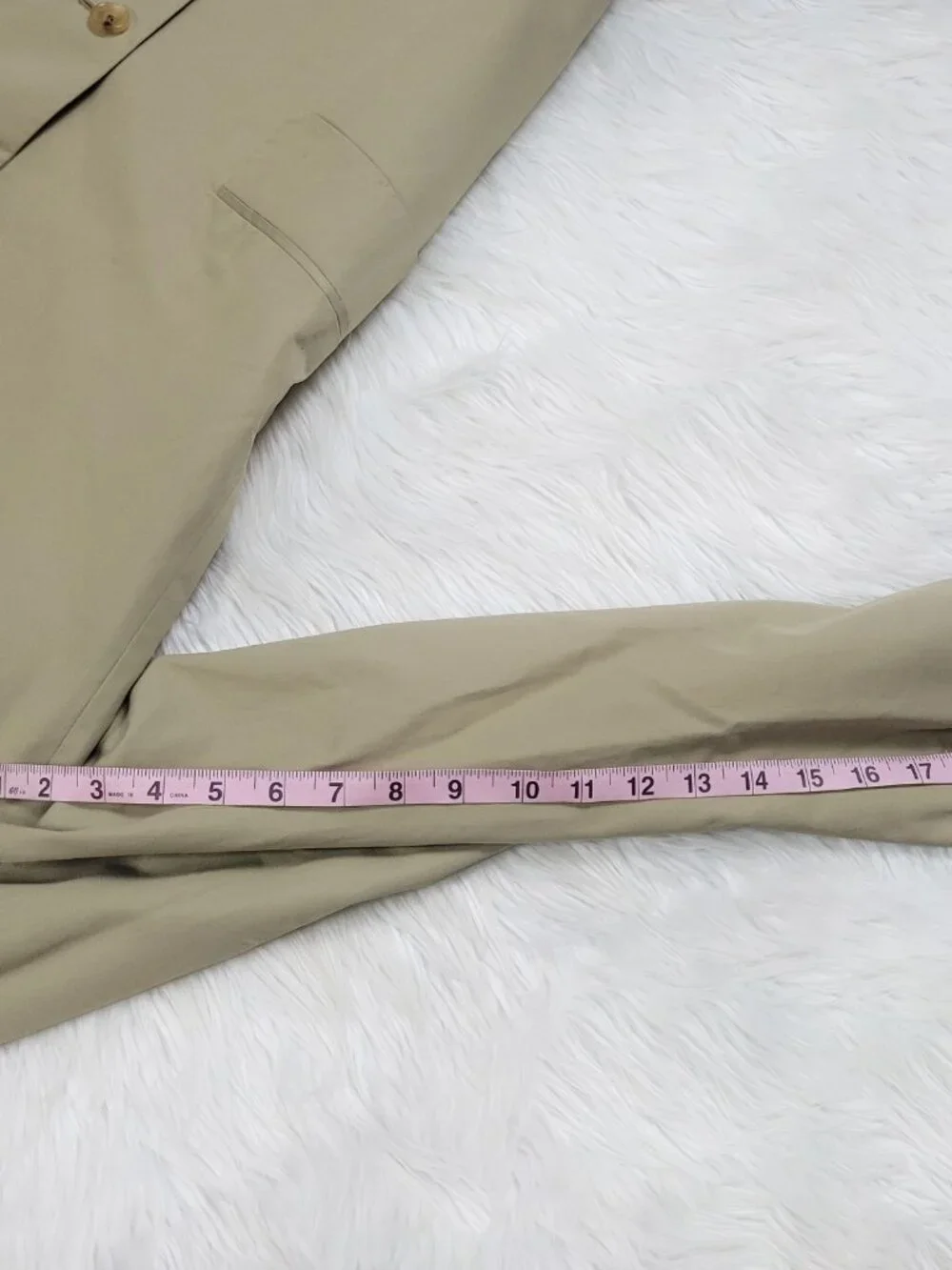 Vintage Untailored Oscar De La Renta Suit Jacket Men's Tan 42/L 42 Long USA Made